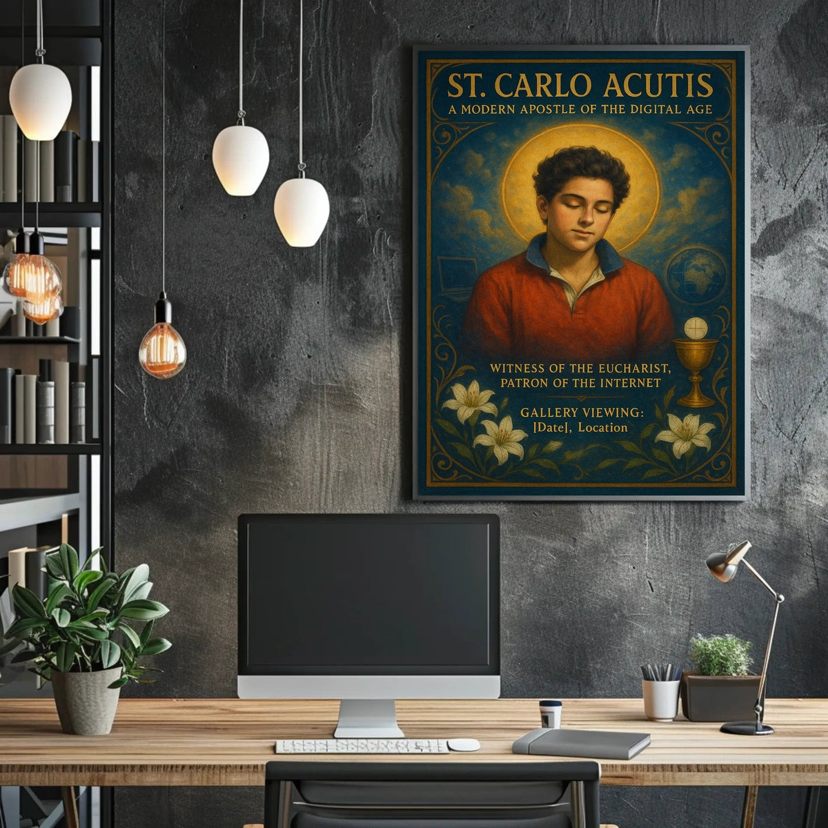St. Carlo Acutis A Modern Apostle Poster