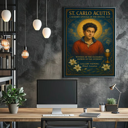 St. Carlo Acutis A Modern Apostle Poster