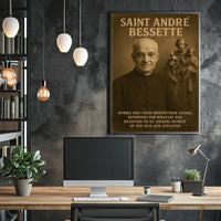 Saint André Bessette Humble Holy Cross Poster