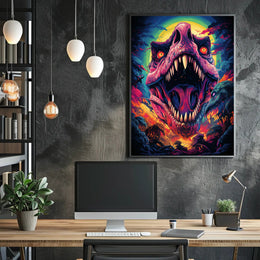 The Roaring Beast Poster PosterGoat