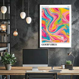 Retro Collection 2024 Abstract or Artistic Poster PosterGoat