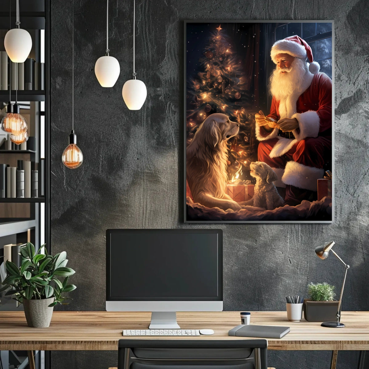 SantaS Christmas Eve Poster