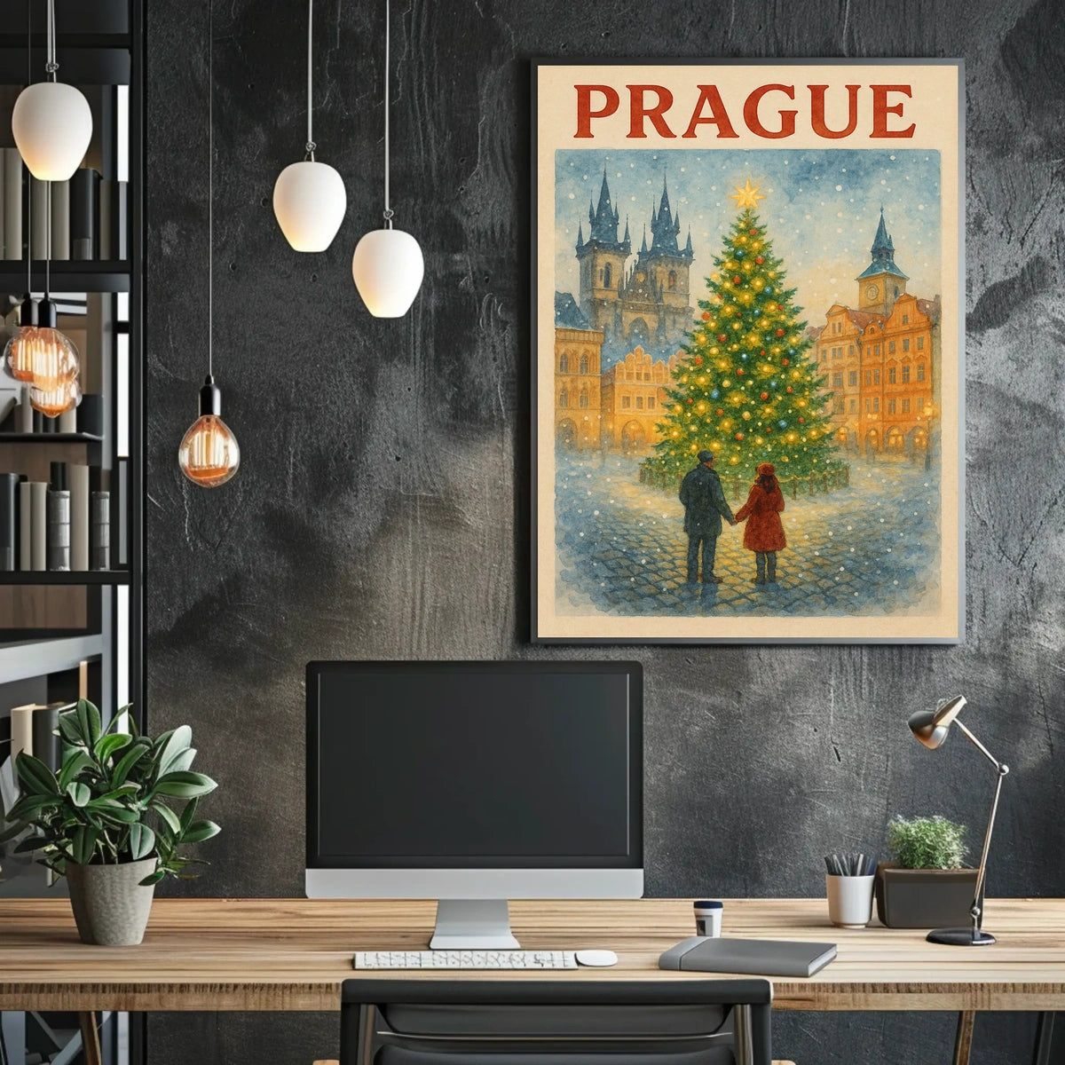 Vibrant Modern Artistry: Abstract or Artistic Poster