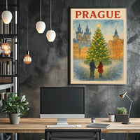 Vibrant Modern Artistry: Abstract or Artistic Poster