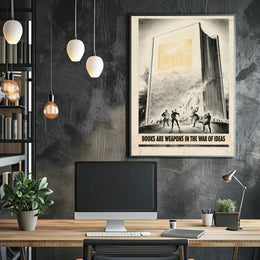 Books as Weapons in the War of Ideas Poster PosterGoat