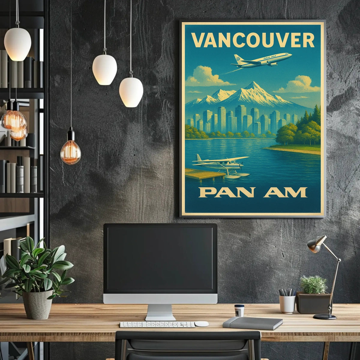Vancouver Pan Am Travel Poster