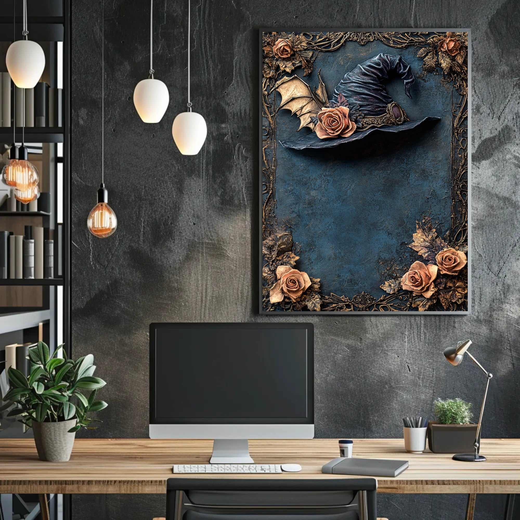 Enchanted WitchS Hat Poster