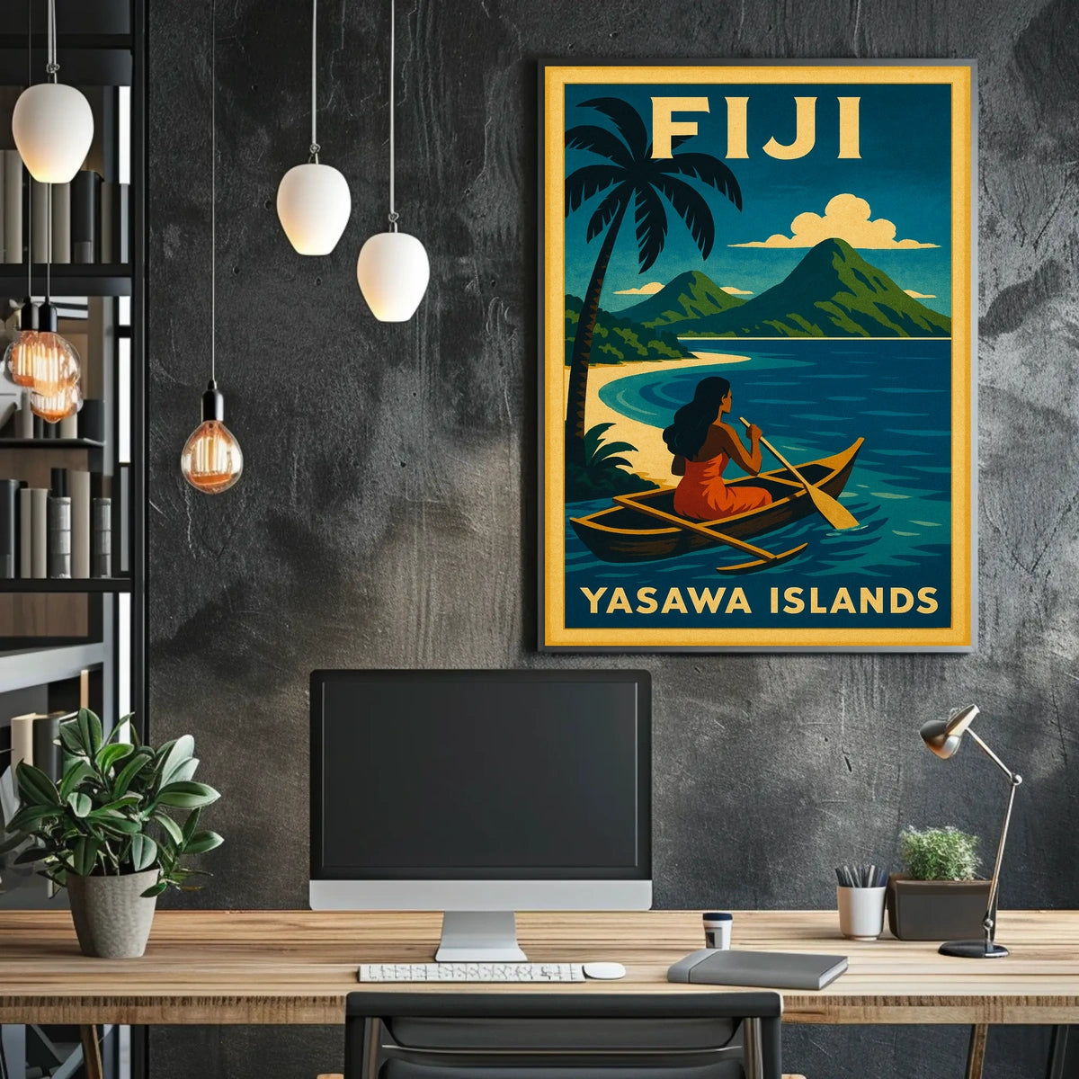Yasawa Islands Fiji Paradise Poster