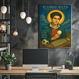 St. Carlo Acutis Apostle of the New Millennium Poster