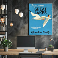 Cruise Across The Great Lakes Poster