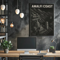 Amalfi Coast A Scenic Escape Poster