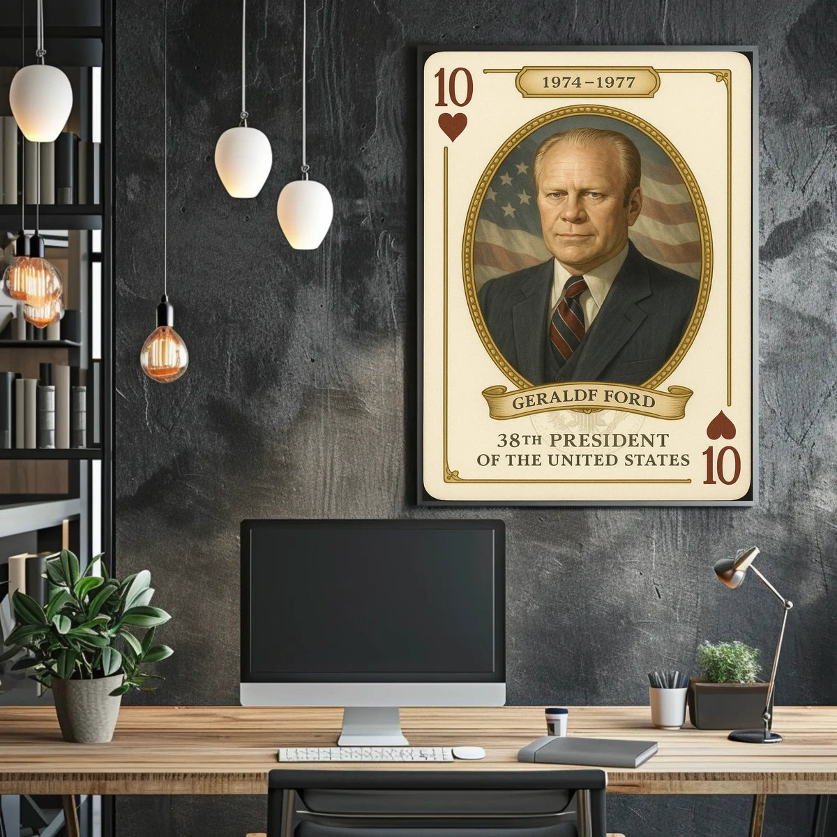 Gerald Ford 38th President Poster