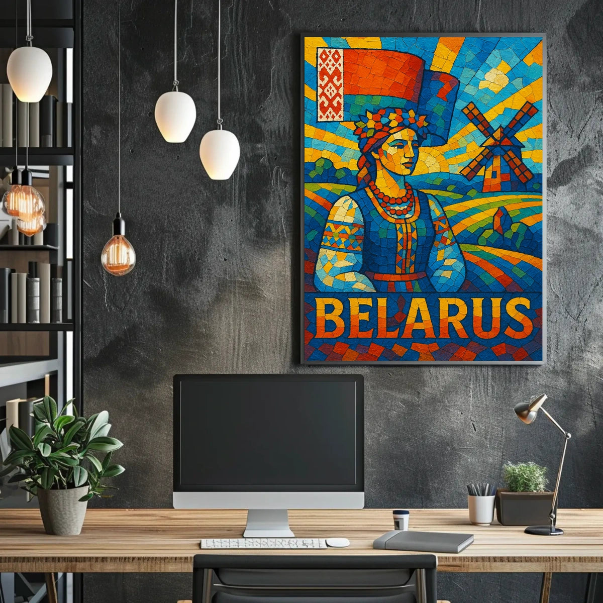 Belarusian Heritage Poster