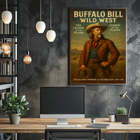 Buffalo Bill Wild West Show Cultural or Heritage Poster