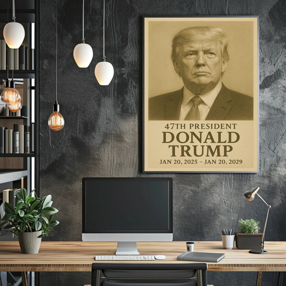 Donald Trump 47th President Poster