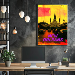 New Orleans Vibes Poster PosterGoat