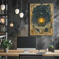 Lantern In The Night Poster