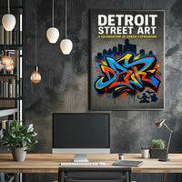 Detroit Street Art Celebration Poster PosterGoat