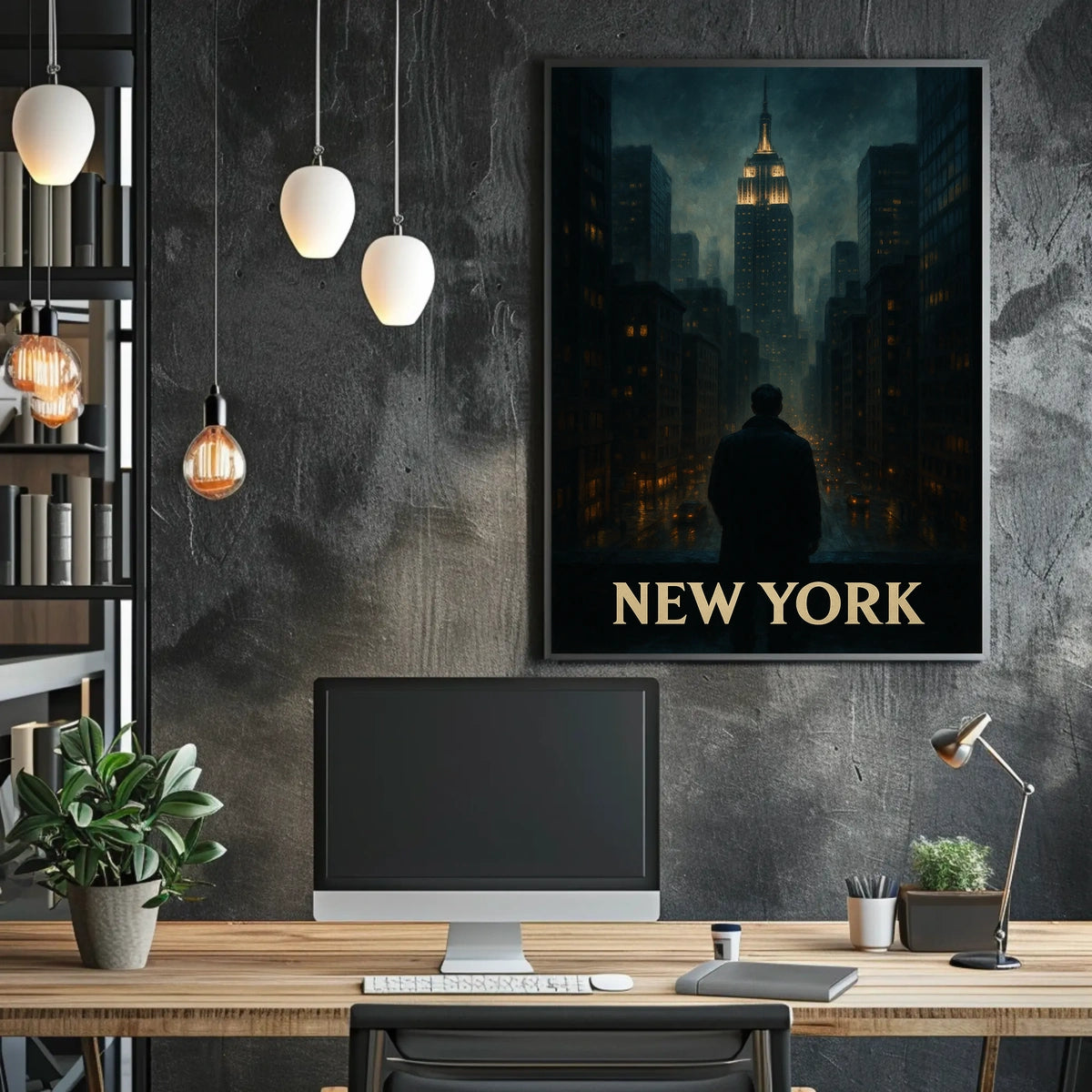 New York Cityscape Poster