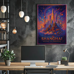 Shanghai Gateway to Tomorrow Poster