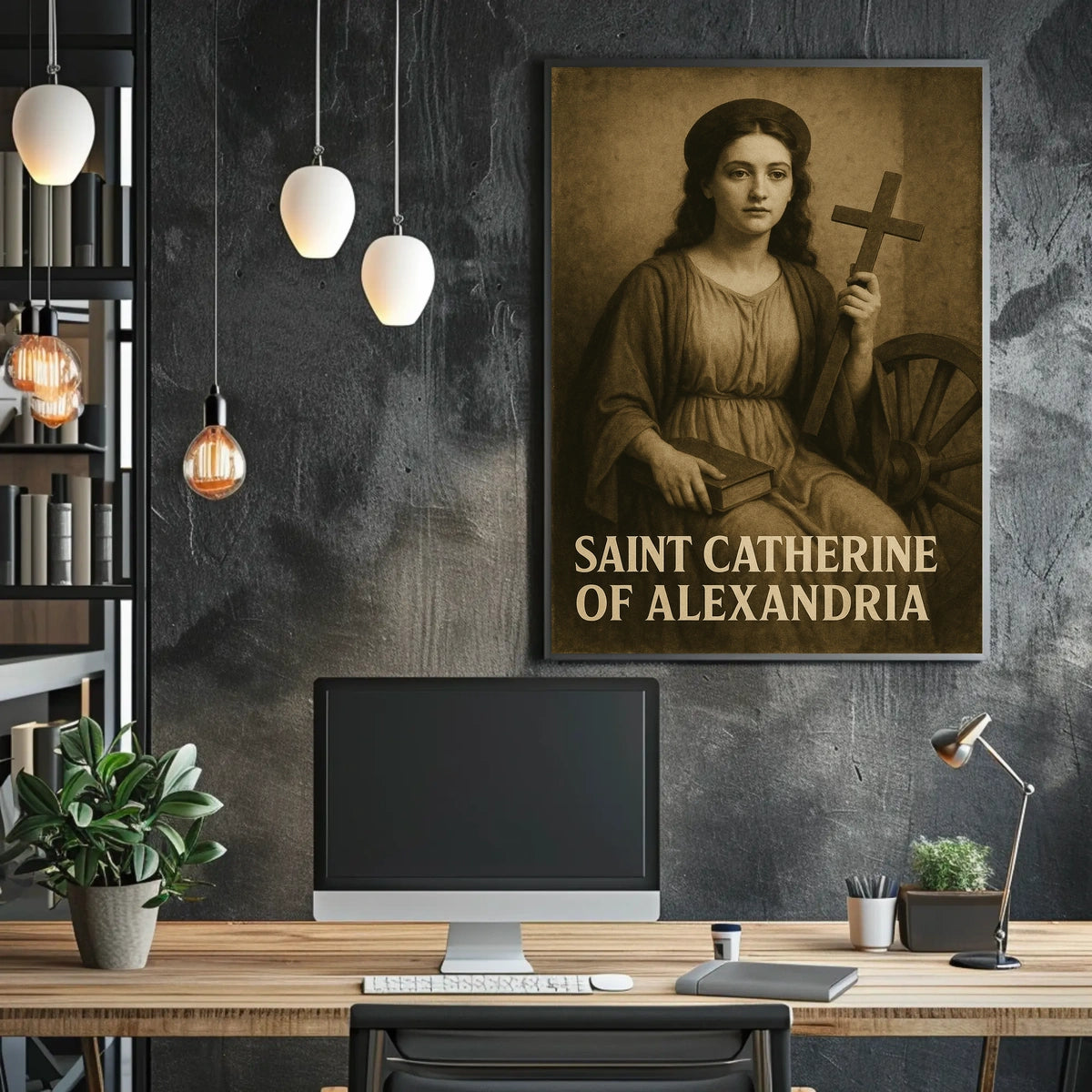 Saint Catherine Of Alexandria Poster