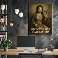 Saint Catherine Of Alexandria Poster