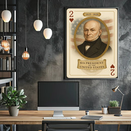 John Quincy Adams President Poster