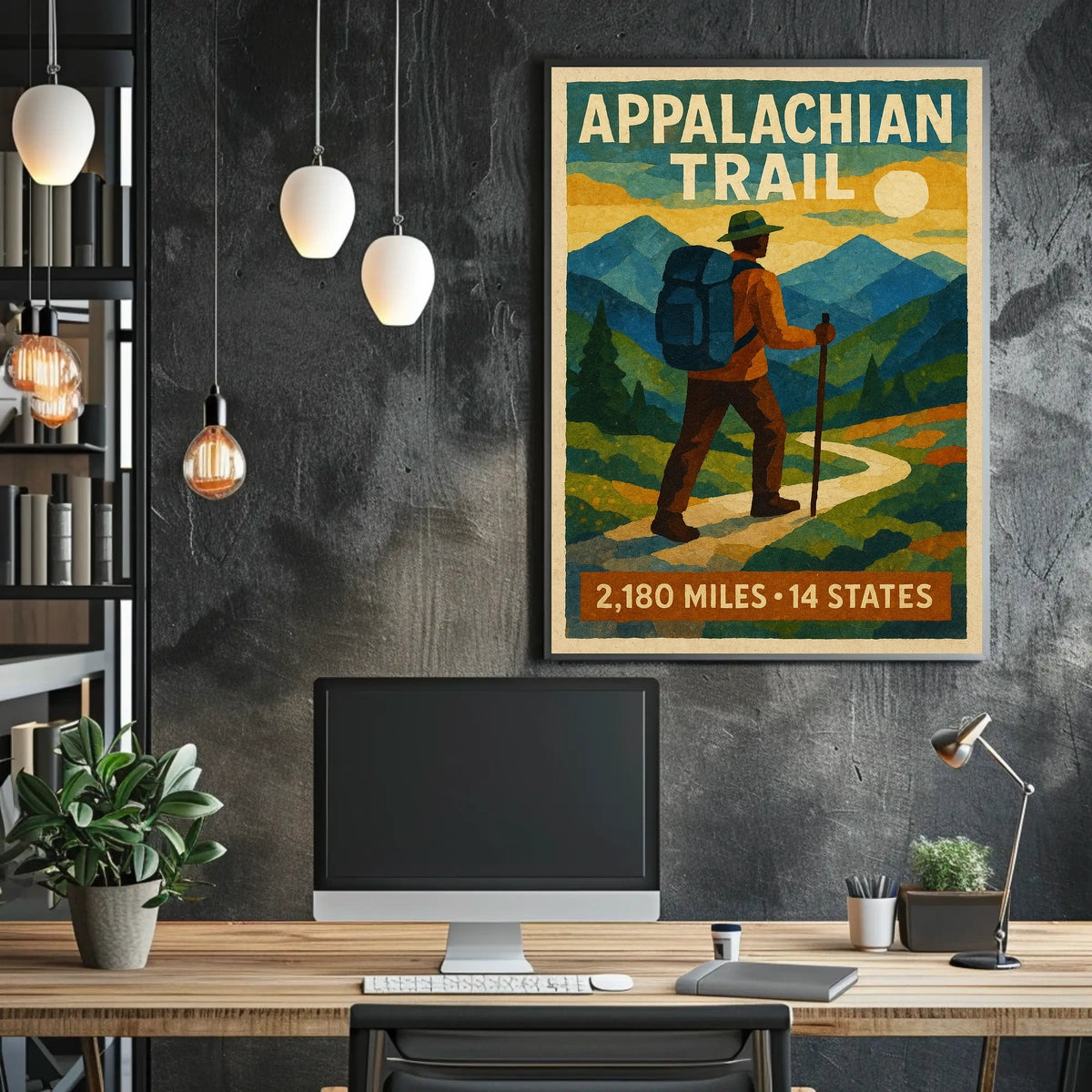 Appalachian Trail Adventure Poster