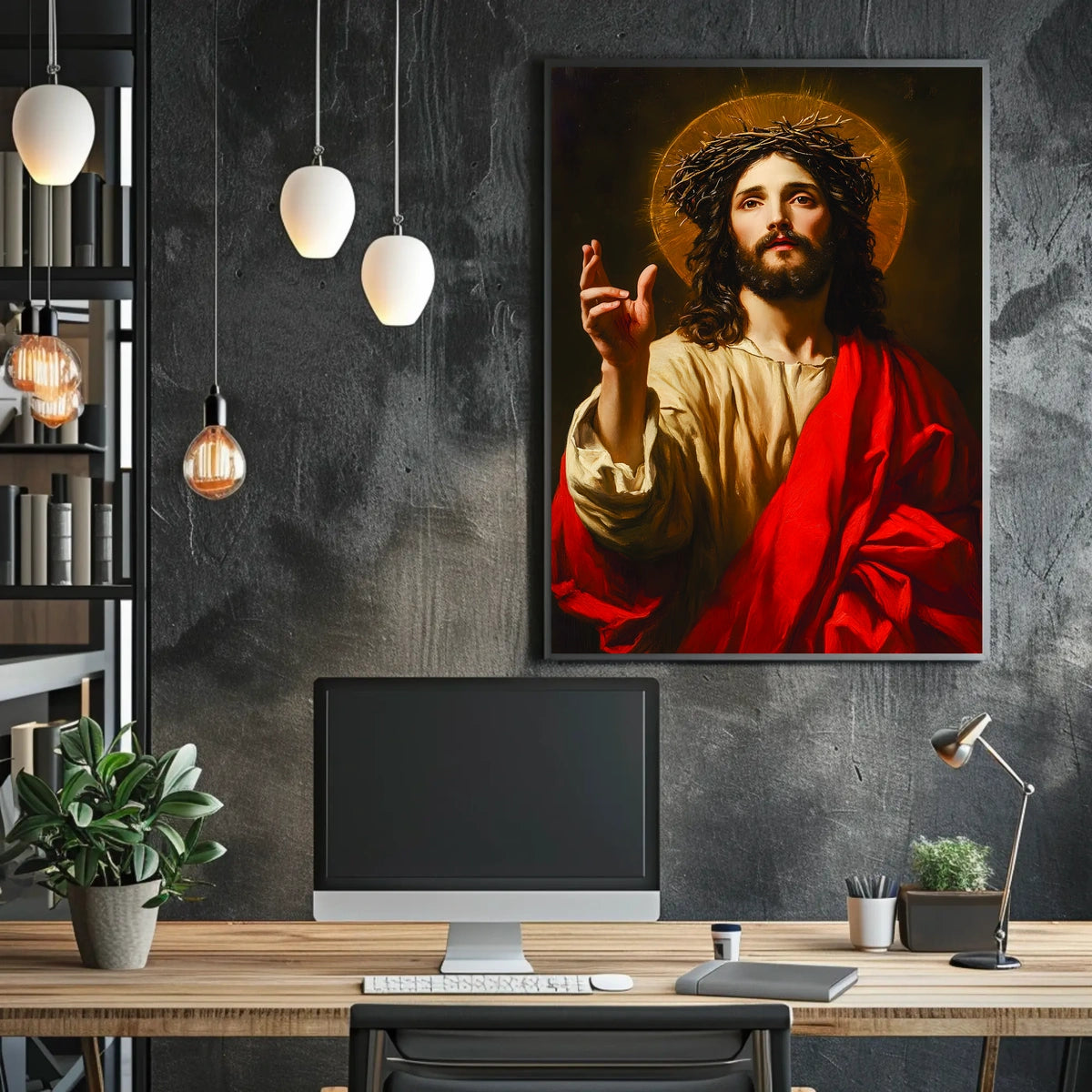 Divine Portrait Poster