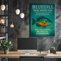 Meet the Colorful Bluegill Poster
