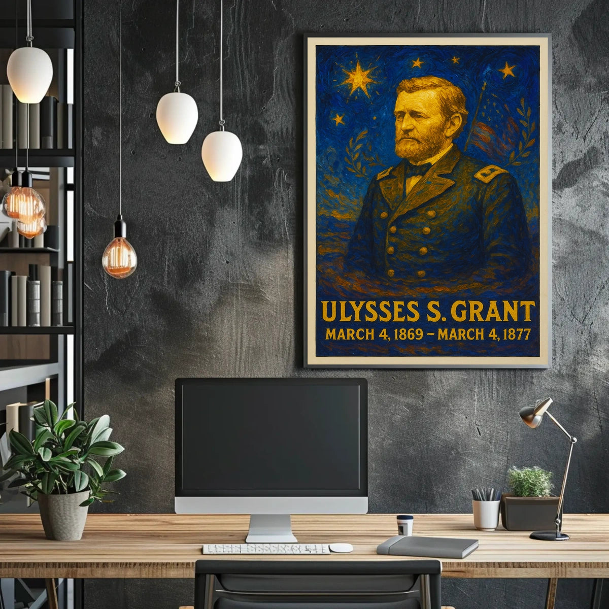 Ulysses S. Grant Presidential Tenure Poster