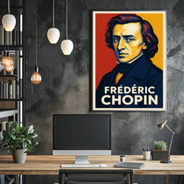 Frédéric Chopin A Tribute In Art Poster