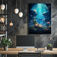 Enchanted Underwater Realm Poster