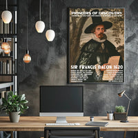 Sir Francis Bacon Historical Educational Poster