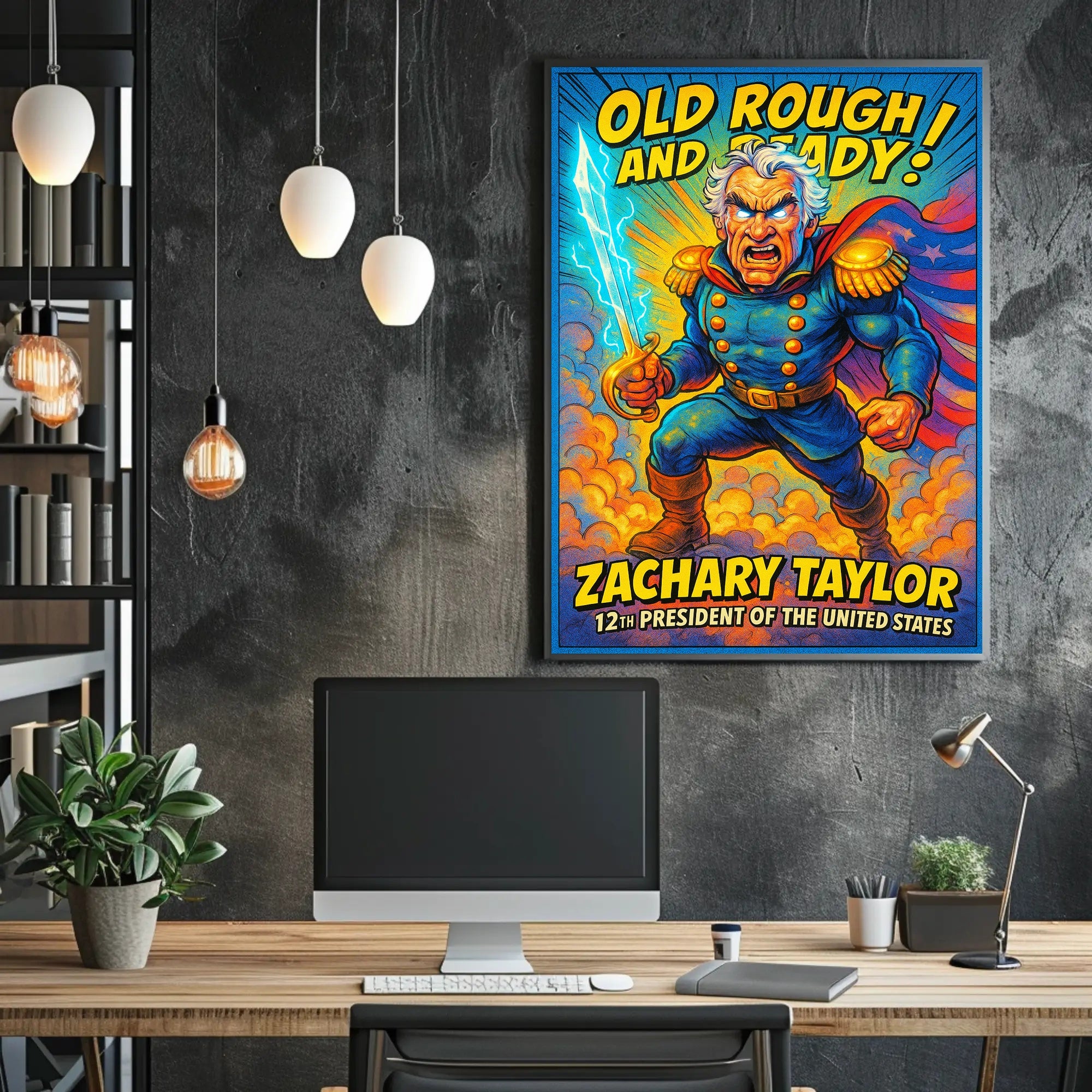 Zachary Taylor 12th President Poster PosterGoat