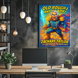 Zachary Taylor 12th President Poster PosterGoat