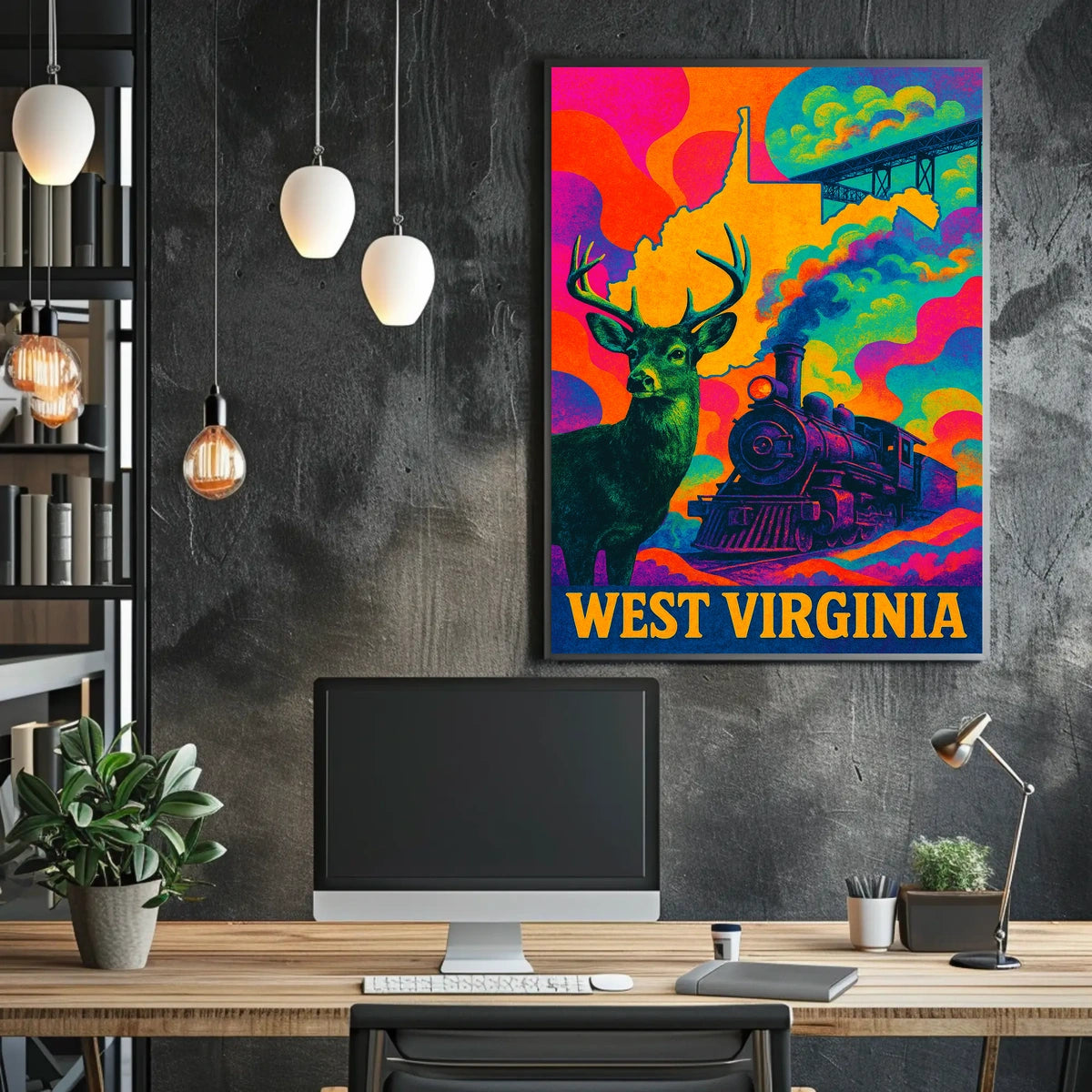 West Virginia Wonders Poster