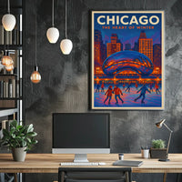 Chicago The Heart of Winter Poster