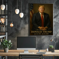 Donald Trump A Moment of Presidential Resolve Poster