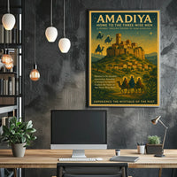 Amadiya Home to the Three Wise Men Poster