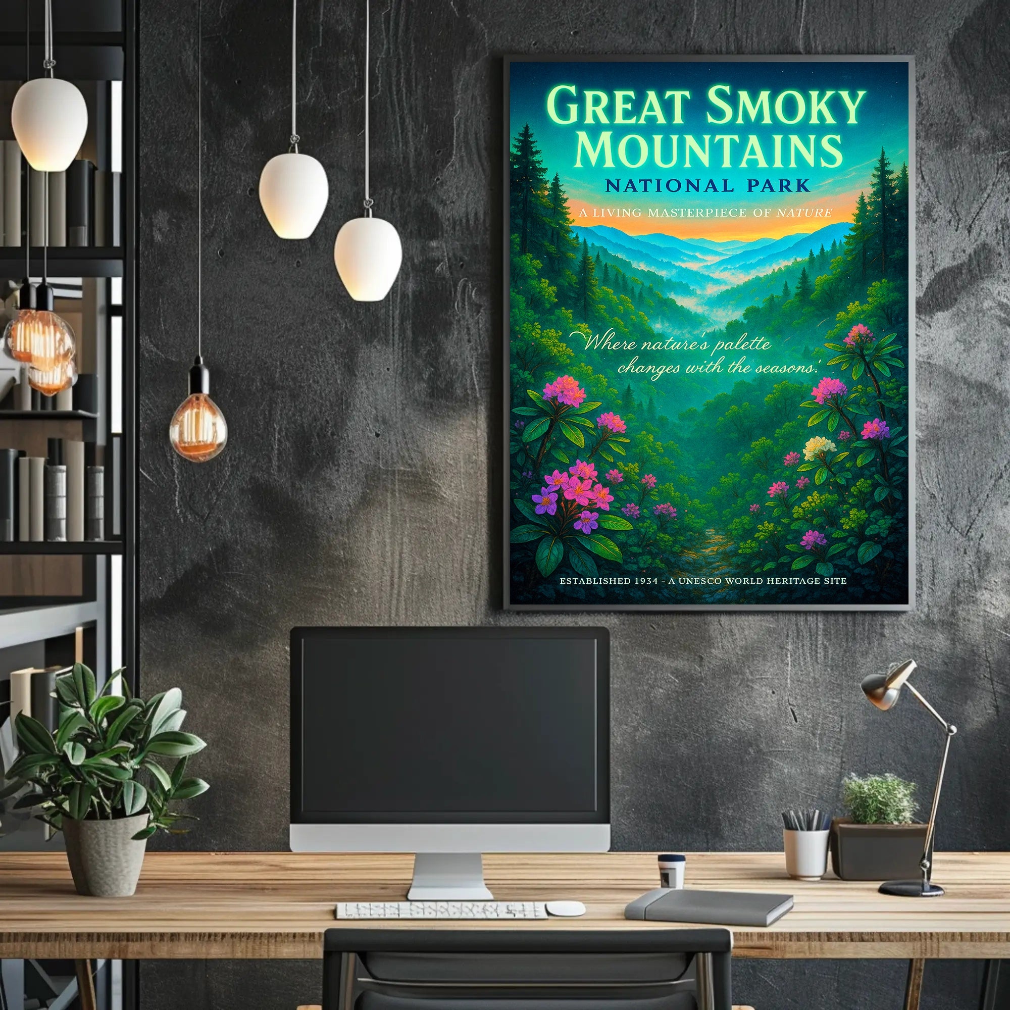 Great Smoky Mountains National Park Poster PosterGoat