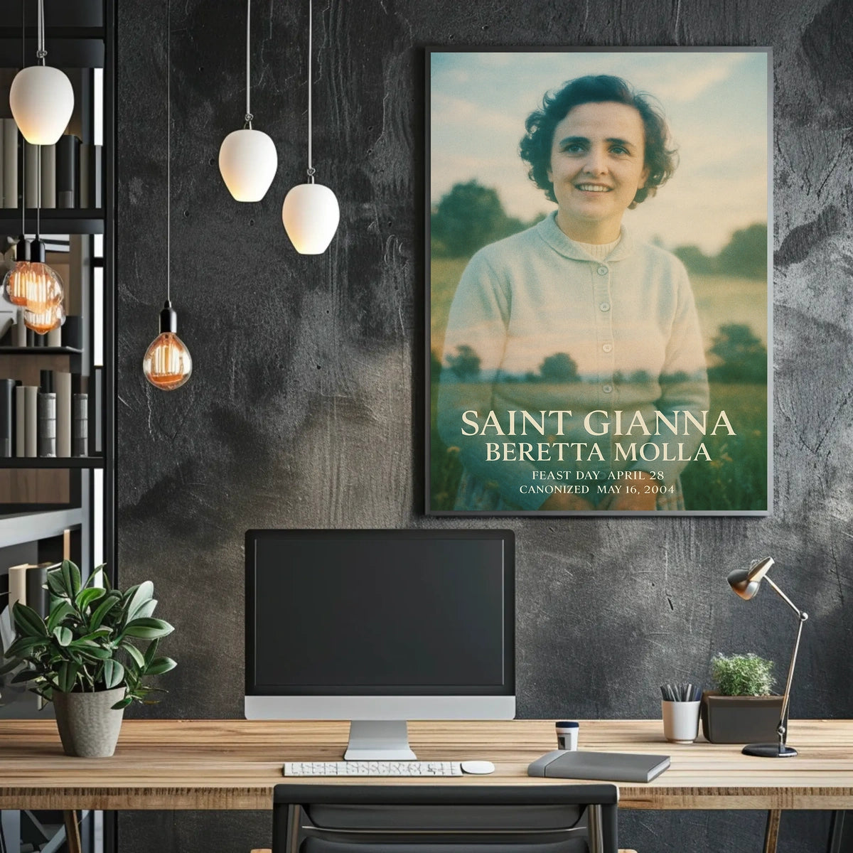 Saint Gianna Beretta Molla Poster
