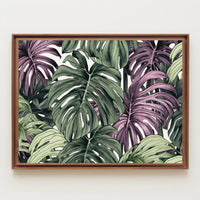 Tropical Foliage Art Poster