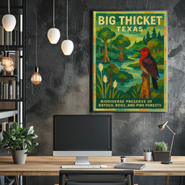 Big Thicket, Texas Poster
