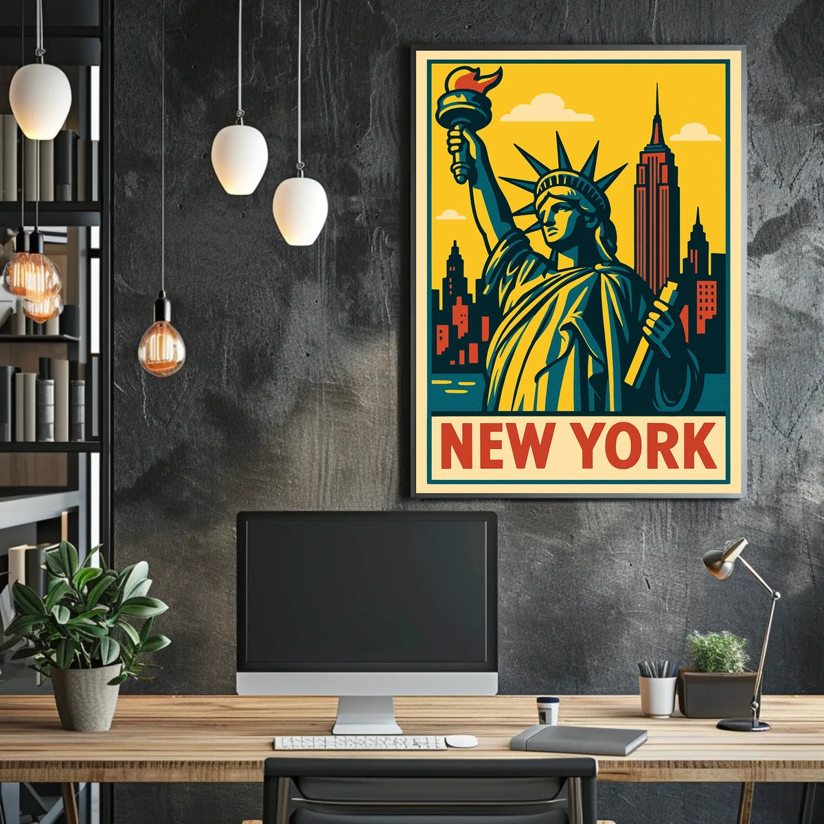 Iconic New York Poster