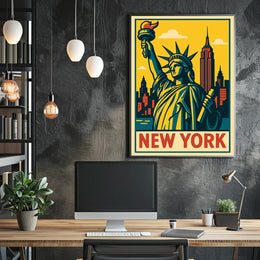 Iconic New York Poster