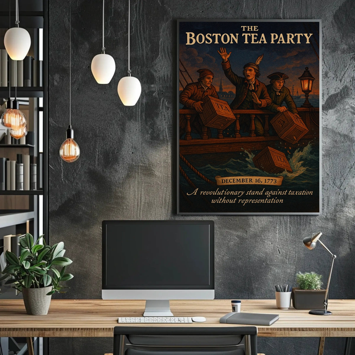 The Boston Tea Party Poster