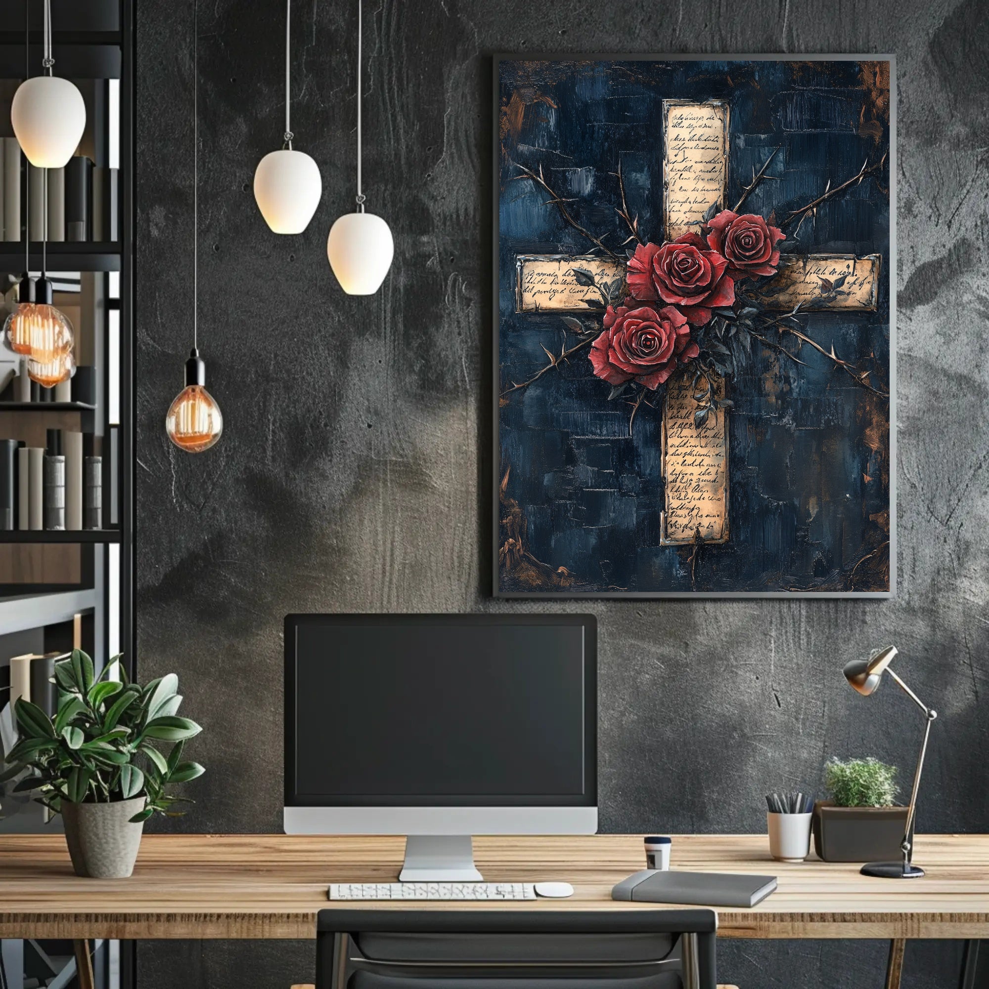 Roses And Thorns Poster