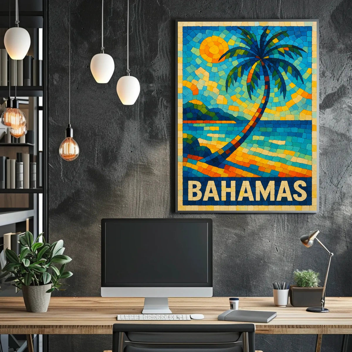 Vibrant Bahamas Poster