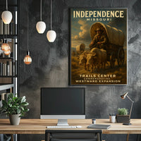 Independence, Missouri Commemorating Poster